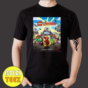 A New Hero Rises Lego Marvel Avengers Mission Demolition Disney Plus Merchandise T-Shirt