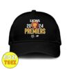 AFL 2024 Premiers Trophy Merchandise Tee Brisbane Lions ETA October 2024 Classic Hat-Cap Snapback