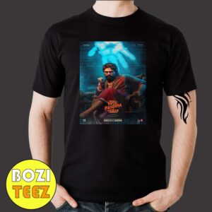 Allu Arjun Pushpa 2 The Rule Movie Poster 6 December 2024 Merchandise T-Shirt