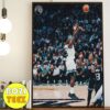 Anthony Edwards 7000 Career Points And Counting Minnesota Timberwolves 2024 Poster Canvas