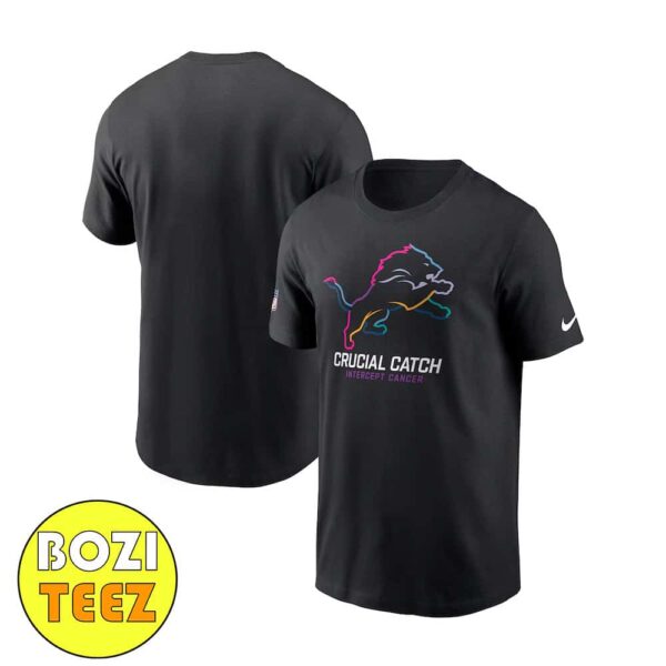 Detroit Lions Nike 2024 NFL Crucial Catch Club Fanatics T-Shirt