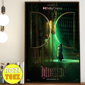 Experience OZ In IMAX With Wicked Movie November 22 2024 Ariana Grande And Cynthia Erivo New Poster Canvas