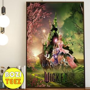 Experience OZ In IMAX With Wicked Movie November 22 2024 Ariana Grande And Cynthia Erivo Poster Canvas