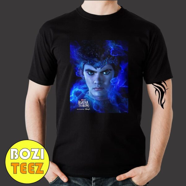 First Poster For Joe Locke As Wiccan In Agatha All Along Marvel Studios Merchandise T-Shirt