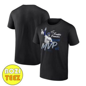 Freddie Freeman Los Angeles Dodgers 2024 MLB World Series MVP Curveball Number 5 T-Shirt