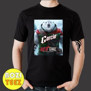 Garcia White Bear Red One Movie Theaters November 15 2024 Merchandise T-Shirt