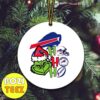 Grinch x Boujee Baltimore Ravens NFL Christmas Tree Decorations Ornament