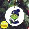 Grinch x Minnesota Vikings Logo Christmas Tree Decorations Ornament