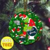 Grinch x Minnesota Vikings Logo Christmas Tree Decorations Ornament