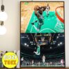 Justin Jefferson And Anthony Edwards Iconic Photo Of Randy Moss And Kevin Garnett ESPN Minnesota’s Coldest By Jamal Collier Poster Canvas