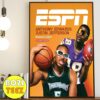 Jaylen Brown Picking Up Where He Left Off Iconic Moment 2024 Boston Celtics vs New York Knicks Poster Canvas