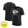 Las Vegas Raiders Nike 2024 NFL Crucial Catch Intercept Cancer T-Shirt