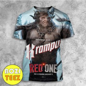 Kristofer Hivju Is Krampus Red One Movie November 15 2024 All Over Print T-Shirt