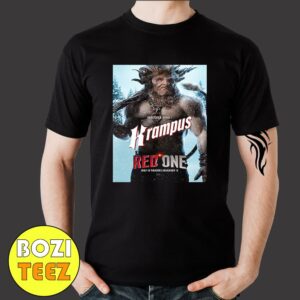 Kristofer Hivju Is Krampus Red One Movie November 15 2024 Merchandise T-Shirt