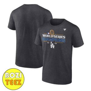 MLB Los Angeles Dodgers Fanatics Version 2024 World Series Champions Locker Room T-Shirt