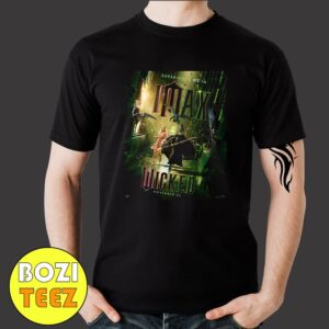 New Poster Experience OZ In IMAX With Wicked Movie November 22 2024 Ariana Grande And Cynthia Erivo Merchandise T-Shirt