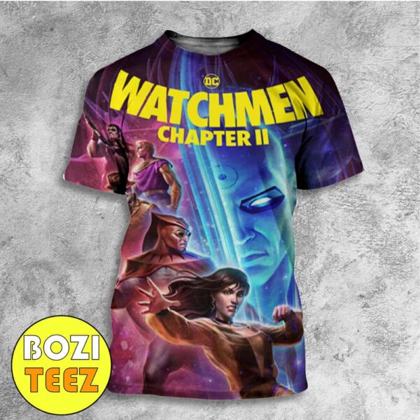 New Poster For DC’s Watchmen Chapter II All Over Print T-Shirt