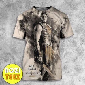 New Posters For Gladiator 2 November 22 2024 Paul Mescal All Over Print T-Shirt