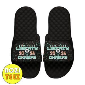 New York Liberty 2024 WNBA Finals Champions Slide Sandals