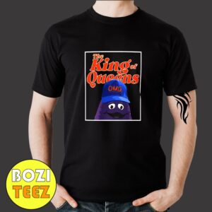 New York Mets Baseball 2024 October Ready King Of Queens Grimace Merchandise T-Shirt