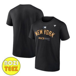 New York Yankees 2024 American League Division Series Champions MLB Locker Room Merchandise T-Shirt