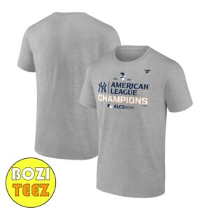 New York Yankees Fanatics ALCS 2024 American League Champions Locker Room Limited MLB T-Shirt