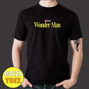 Official Logo For Marvel Television’s Wonder Man On Disney Plus Merchandise T-Shirt