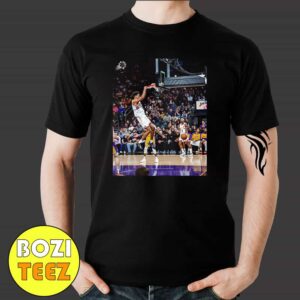 Oso Ighodaro Phoenix Suns vs Los Angeles Lakers Oso Takes Flight With Iconic Moment Best Slam Dunk 2024 Merchandise T-Shirt