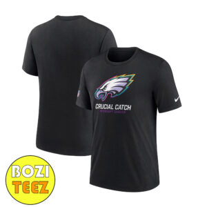 Philadelphia Eagles Nike 2024 NFL Crucial Catch Big And Tall Fanatics T-Shirt