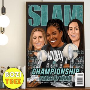 SLAM x Playa Society New York Liberty WNBA Championship State Of Mind SLAM 253 Poster Canvas