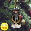 Funny Baby Yoda Hug MLB 2024 World Series Trophy And Shohei Ohtani Funny Duck Face Los Angeles Dodgers Champions Christmas Tree Decorations Ornament