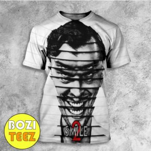 Smile 2 Poster Movie 2024 Halloween All Over Print T-Shirt