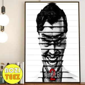 Smile 2 Poster Movie 2024 Halloween Poster Canvas