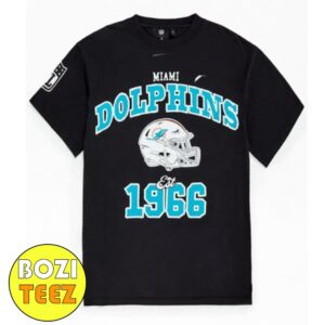 The Aleali May x NFL Collection Merchandise 2024 Miami Dolphins T-Shirt