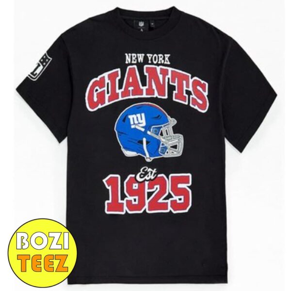 The Aleali May x NFL Collection Merchandise 2024 New York Giants T Shirt