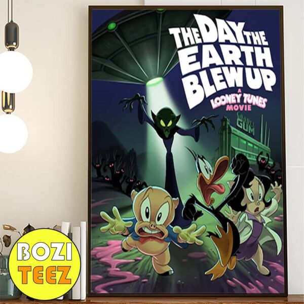 The Day The Earth Blew Up A Looney Tunes Movie February 28 2025 Poster Canvas