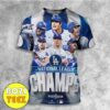 The MLB World Series 2024 New York Yankees vs Los Angeles Dodgers All Over Print T-Shirt