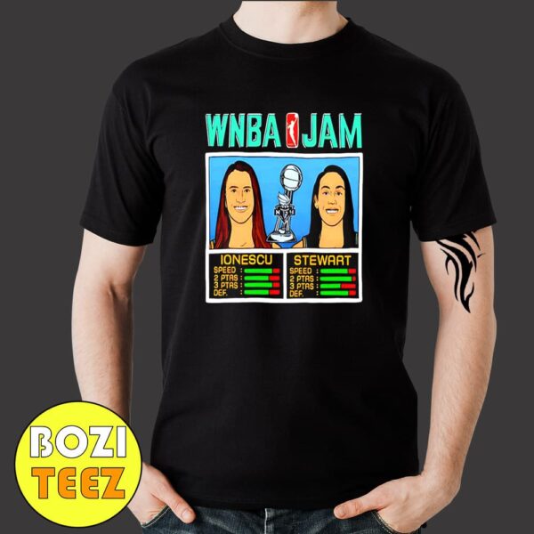 WNBA Jam New York Liberty Champions Sabrina Ionescu And Breanna Stewart T-Shirt