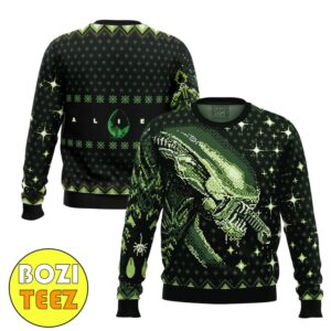 Xenomorph Alien Christmas Gift Ugly Sweater