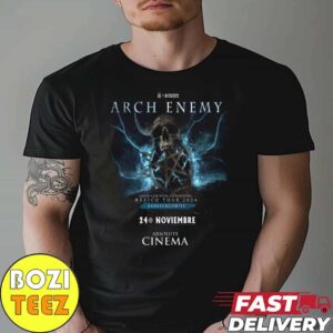 Arch Enemy Mexico Tour 2024 On Nov 24th 2024 At Aguascalientes Essentials Unisex T-Shirt