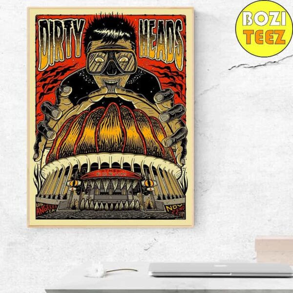 Dirty Heads Friendsgiving Show On Nov 22nd 2024 At Los Angeles Home Decor Poster Canvas