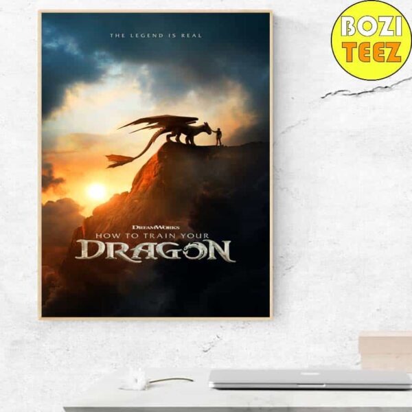 Dream Works How To Train Your Dragon On Jun 13rd 2025 At Theaters Home Decor Poster Canvas