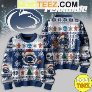 Kendrick Larma X NCAA Penn State Nittany Lions Football They Not Like US Chirstmas Gifts 2024 Ugly Sweater