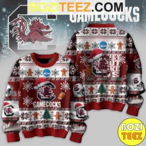 Kendrick Larma X NCAA South Carolina Gamecocks Football They Not Like US Christmas Chirstmas Gifts 2024 Ugly Sweater