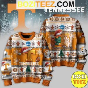 Kendrick Larma X NCAA Tennessee Volunteers Football They Not Like US Chirstmas Gifts 2024 Ugly Sweater