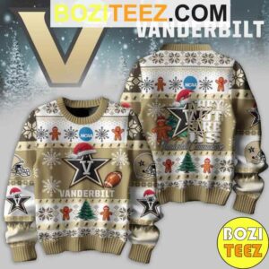 Kendrick Larma X NCAA Vanderbilt Commodores Football They Not Like US Chirstmas Gifts 2024 Ugly Sweater