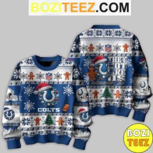 Kendrick Larma X NFL Indianapolis Colts They Not Like US Chirstmas Gifts 2024 Ugly Sweater