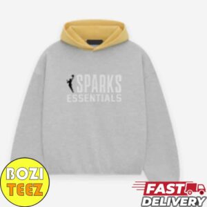 NBA X Fear Of God In 2024 Los Angeles Sparks Essentials Hoodie Long Sleeve Unisex T-Shirt