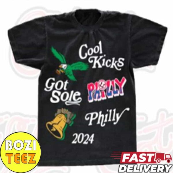 Philadelphia Got Sole And Cool Kicks LA Collab T-Shirt Merch Essentials Unisex Shirt