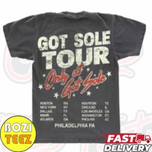 Philadelphia Got Sole Tour T- Shirt Limited Merch Essentials Unisex Shirt